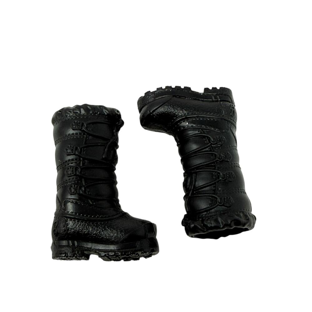 Barbie National Geographic Careers Polar Marine Biologist Black Boots Accessory‎